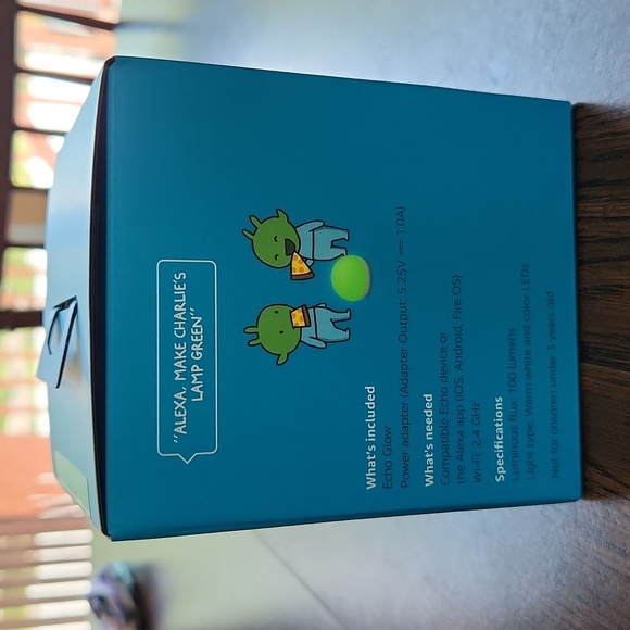 Alexa Echo Glow Lamp - Picture 5 of 6